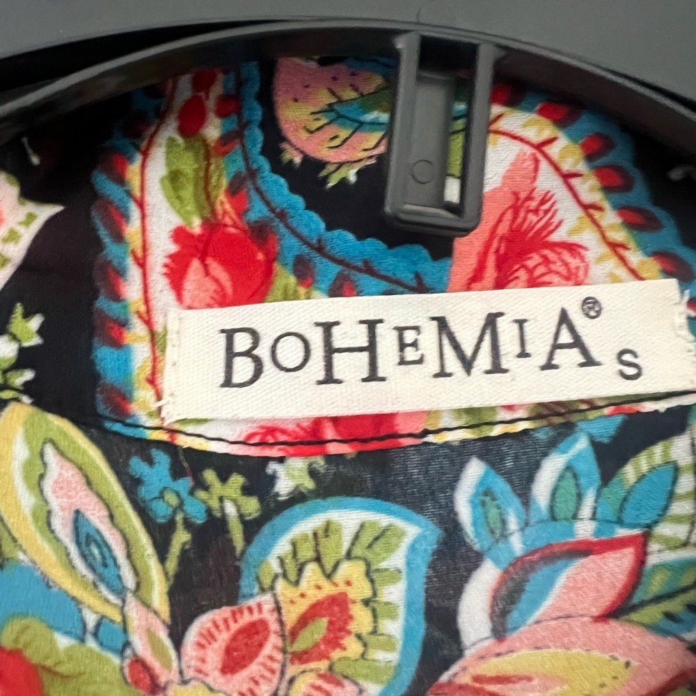 Bohemia Floral Patterned Garment
